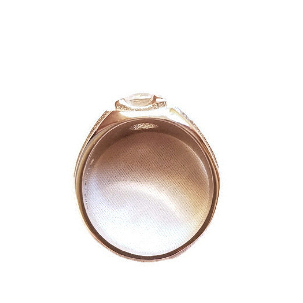Gorgeous Vintage Lind Sterling Silver Mens Ring
